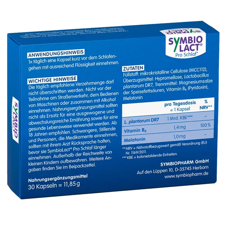 Shopapotheke SymbioLact® Pro Schlaf