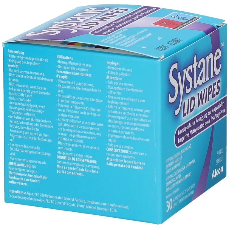 Shopapotheke Systane™ Lid Wipes
