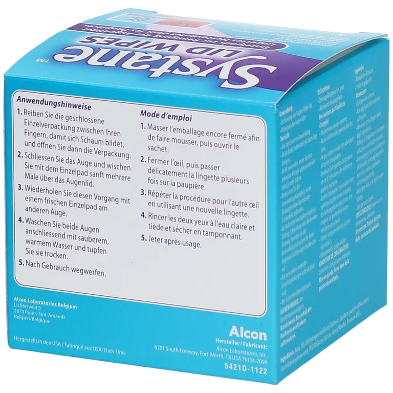 Shopapotheke Systane™ Lid Wipes