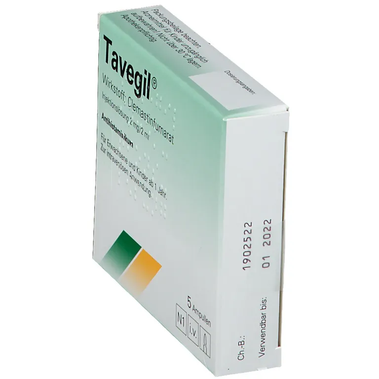 Shopapotheke Tavegil® Injektionslösung