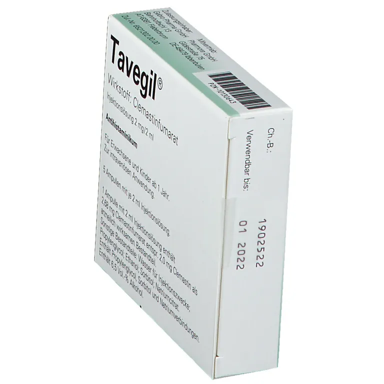 Shopapotheke Tavegil® Injektionslösung