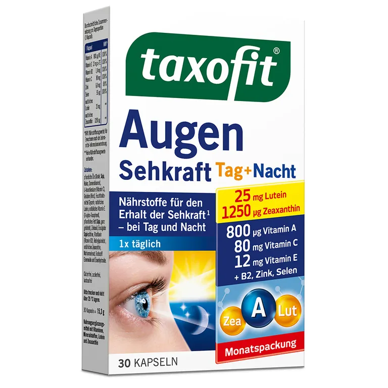 shopapotheke taxofit® Augen Sehkraft Tag+ Nacht
