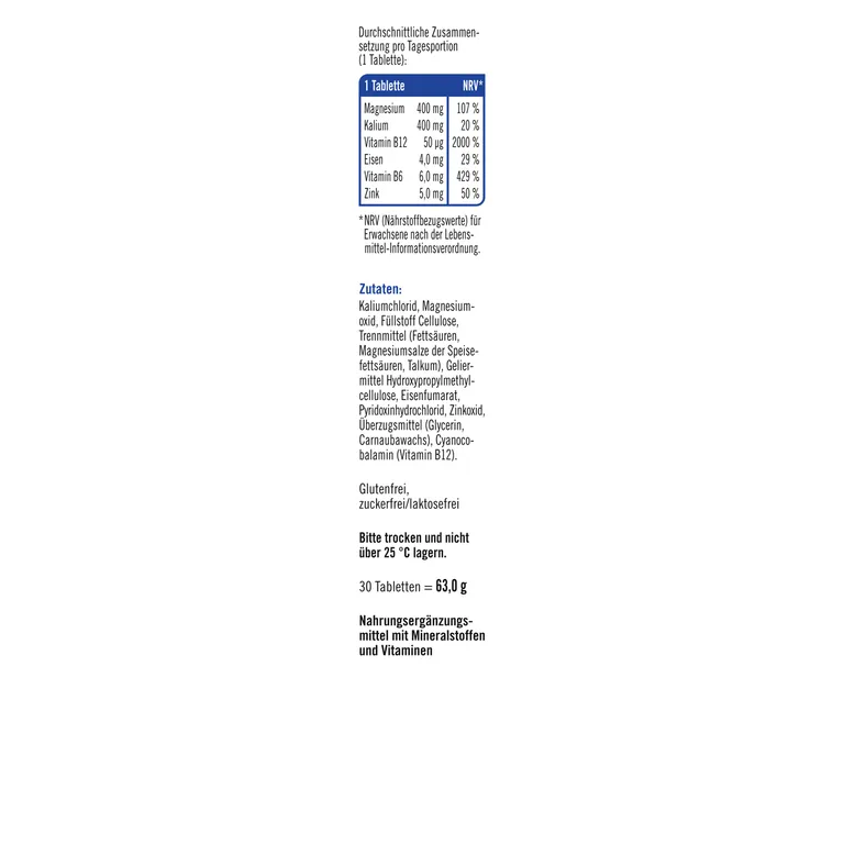 Shopapotheke Taxofit® Magnesium 400+ Kalium