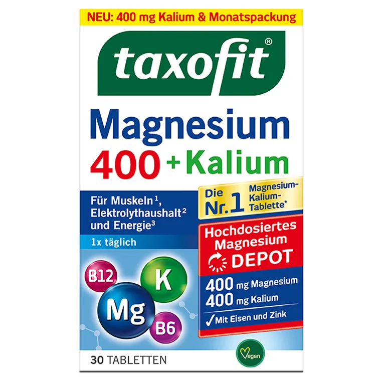 shopapotheke taxofit® Magnesium 400+ Kalium