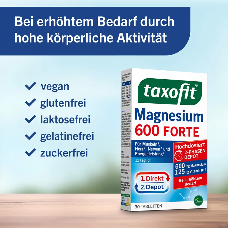 Shopapotheke Taxofit® Magnesium 600 Forte