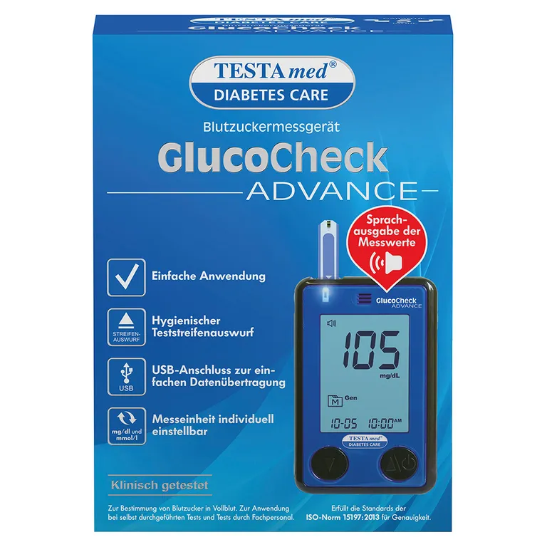 shopapotheke TESTAmed® GlucoCheck ADVANCE