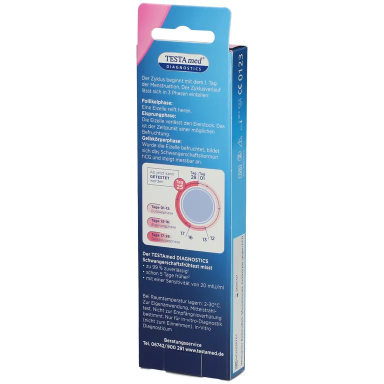 Shopapotheke TESTAmed® Schwangerschaftsfrühtest