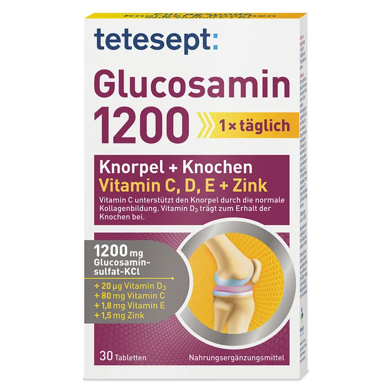shopapotheke tetesept® Glucosamin 1200