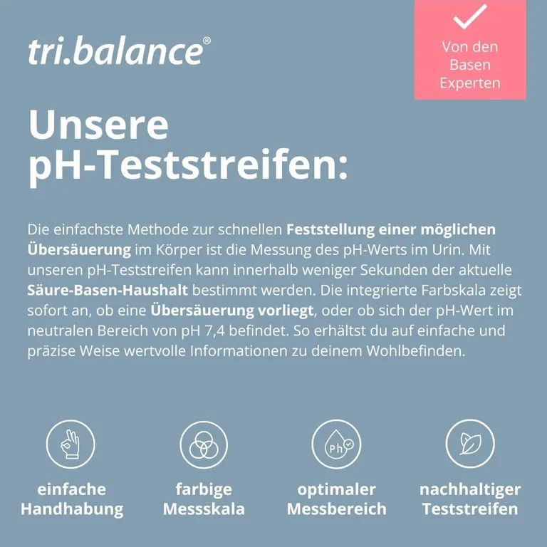 Shopapotheke Tri.balance® PH-Teststreifen