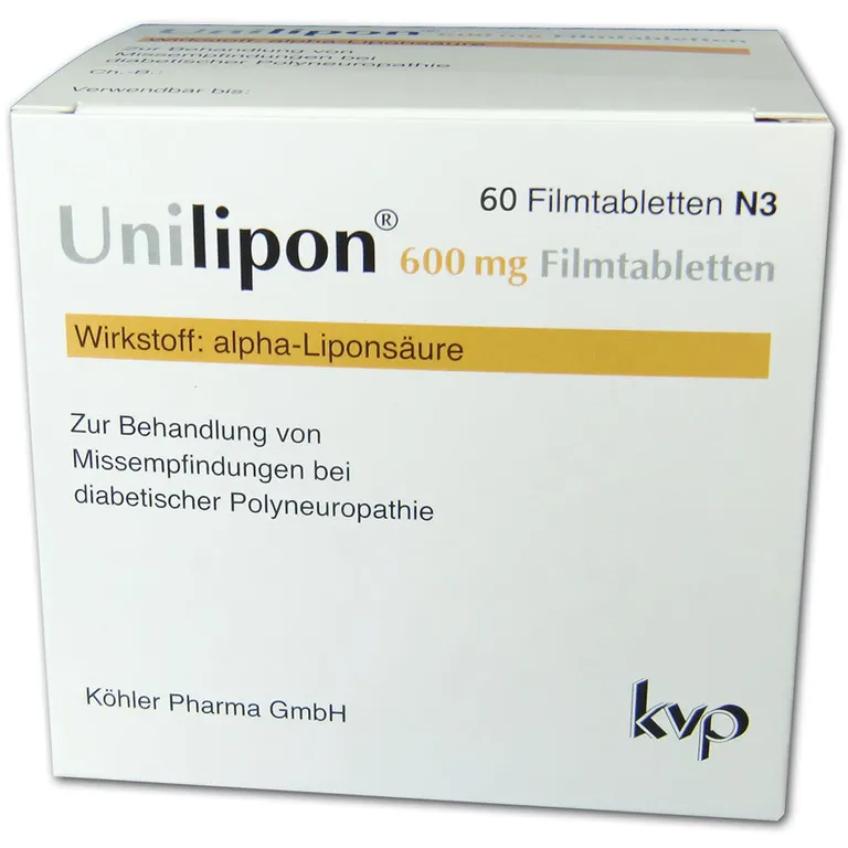 shopapotheke Unilipon® 600 mg Tabletten
