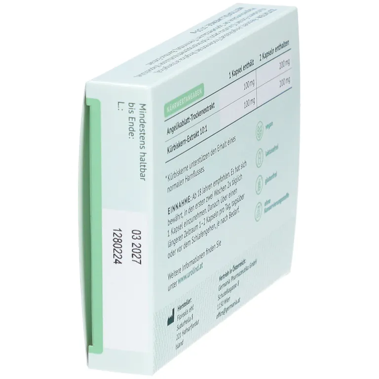 Shopapotheke Urolind® Blasen Relax Kapseln