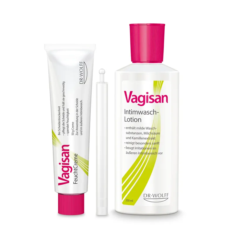shopapotheke Vagisan FeuchtCreme + Intimwaschlotion