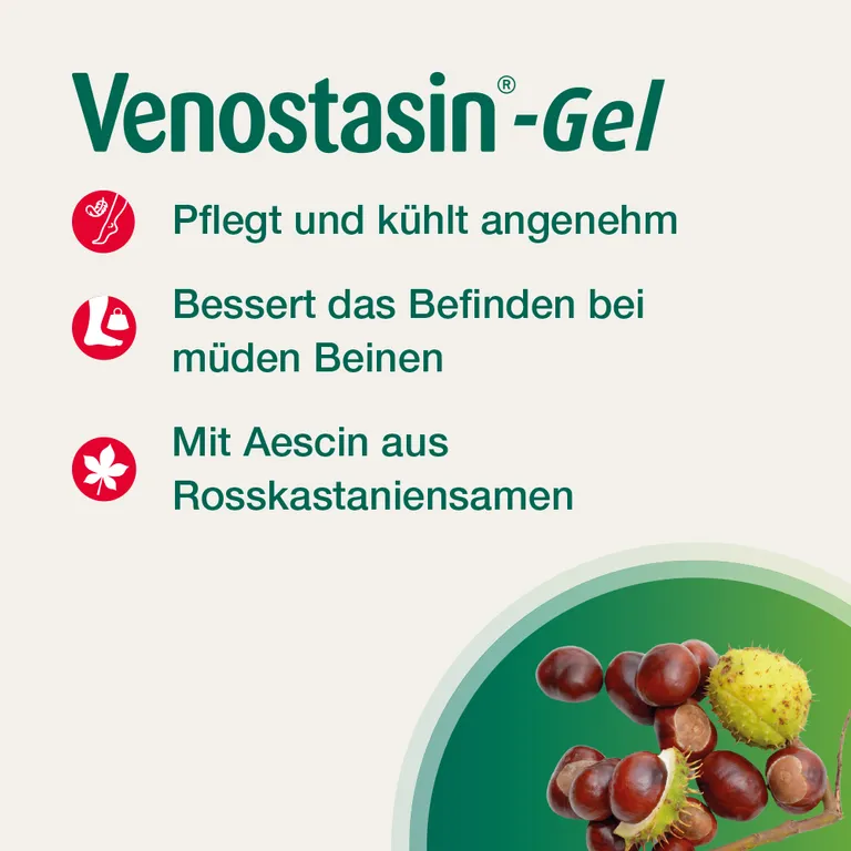 Shopapotheke VENOSTASIN Gel Aescin