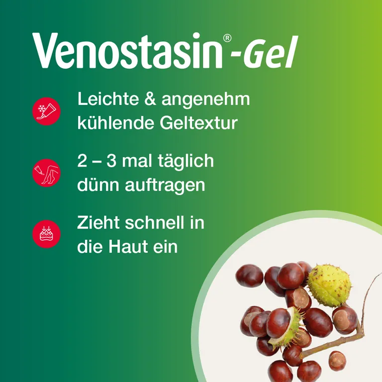 Shopapotheke VENOSTASIN Gel Aescin