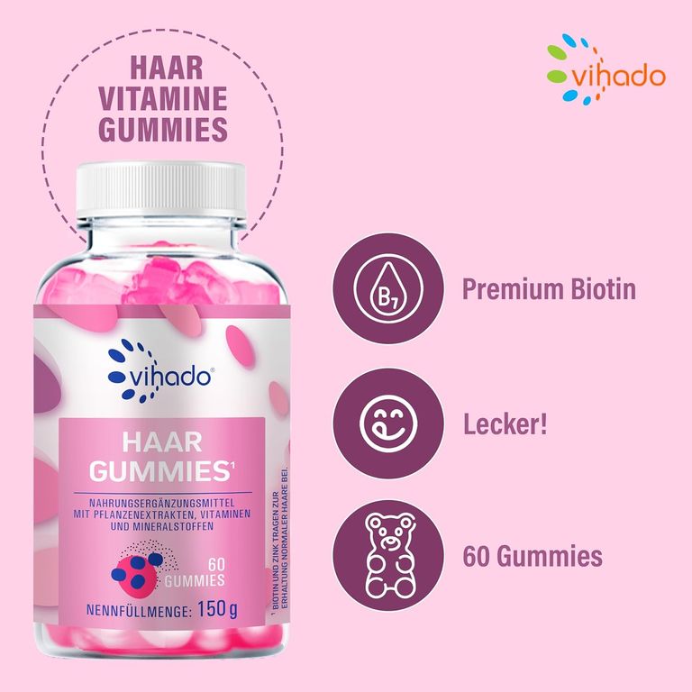 Shopapotheke Vihado Haar Vitamine Gummies