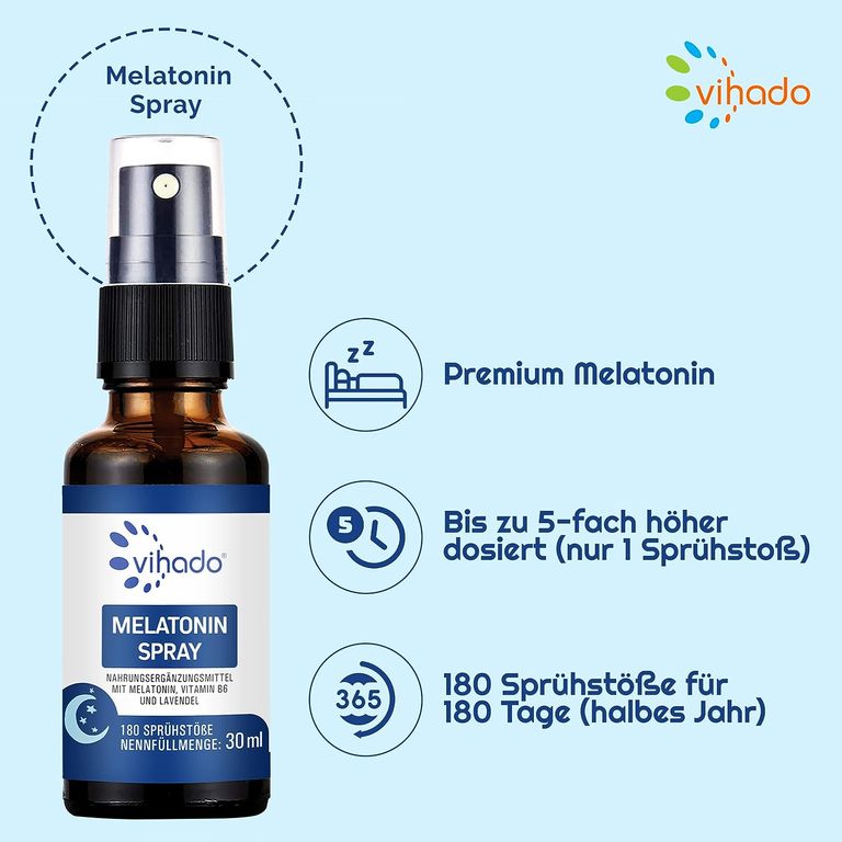 Shopapotheke Vihado Melatonin Spray Kirsche