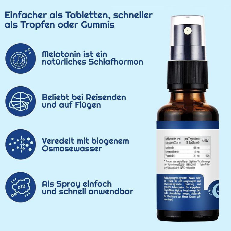 Shopapotheke Vihado Melatonin Spray Kirsche