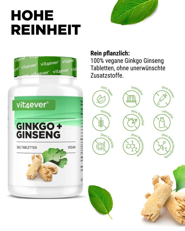 Shopapotheke Vit4ever Ginkgo Ginseng Mix 8000