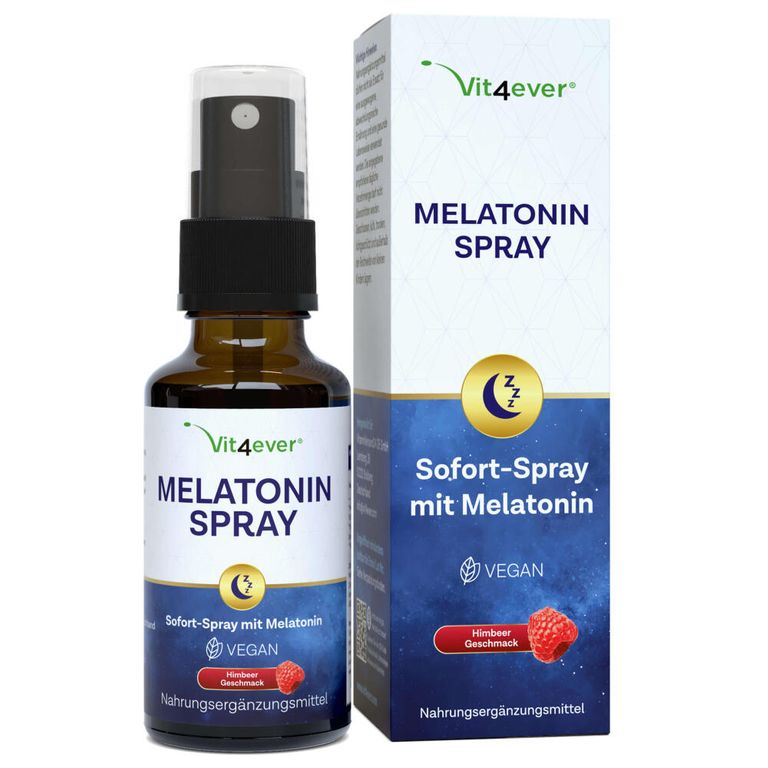 shopapotheke vit4ever Melatonin Spray Himbeere