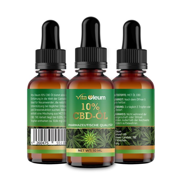 Shopapotheke Vita Oleum® 10% CBD-Öl