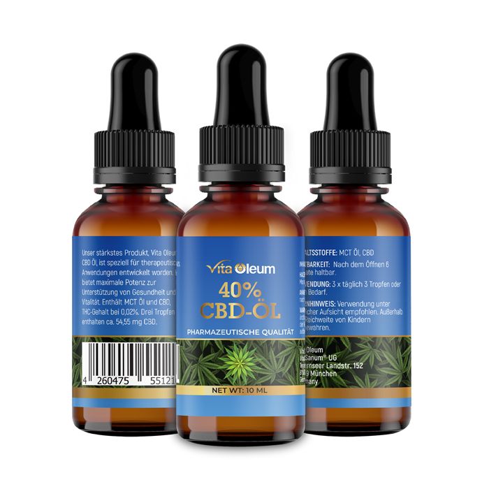 Shopapotheke Vita Oleum® 40% CBD-Öl