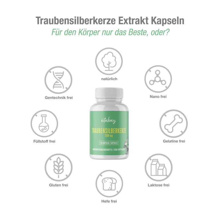 Shopapotheke Vitabay Traubensilberkerze 2500 Mg
