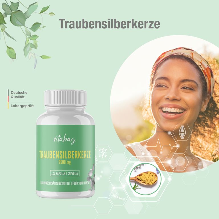 Shopapotheke Vitabay Traubensilberkerze 2500 Mg
