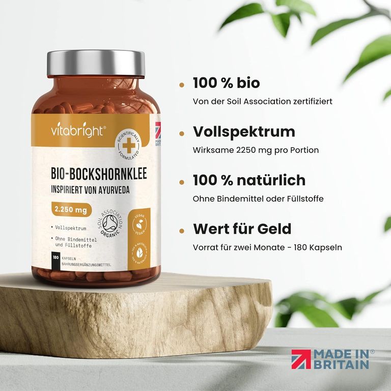 Shopapotheke VitaBright Bockshornklee Kapseln
