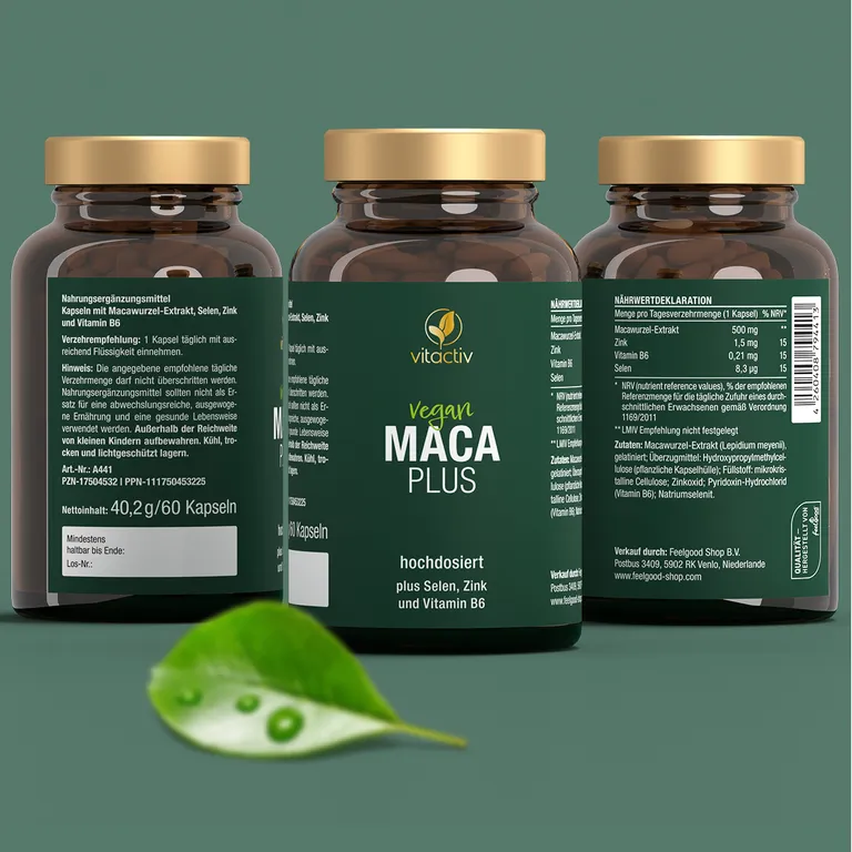 Shopapotheke Vitactiv MACA Plus Kapseln