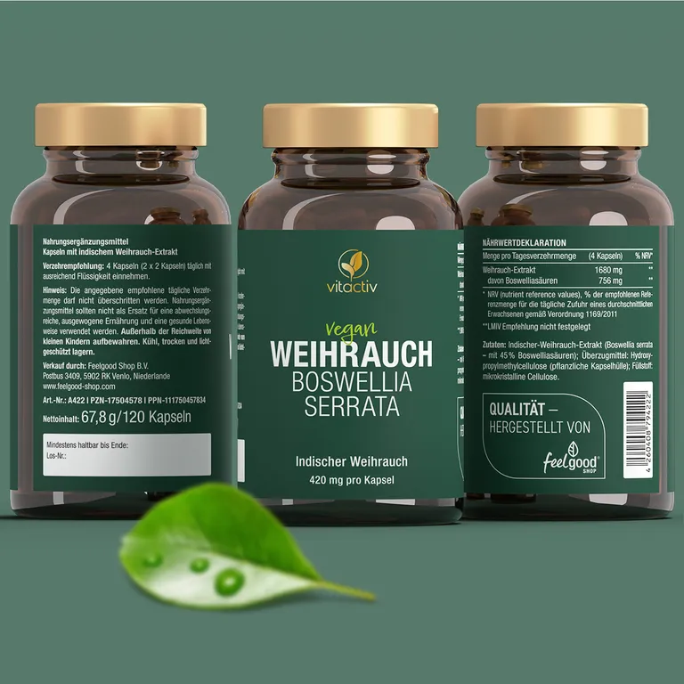 Shopapotheke Vitactiv Weihrauch Boswellia Serrata