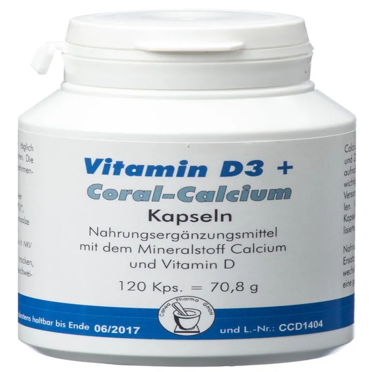 shopapotheke Vitamin D3 + Coral-Calcium Kapseln