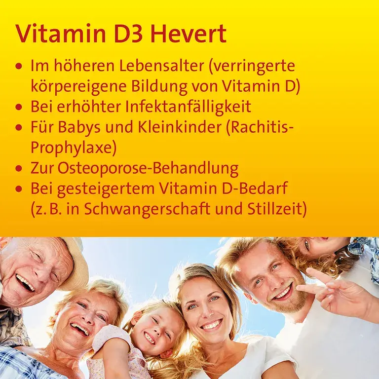 Shopapotheke VITAMIN D3 HEVERT® 2000 IE*
