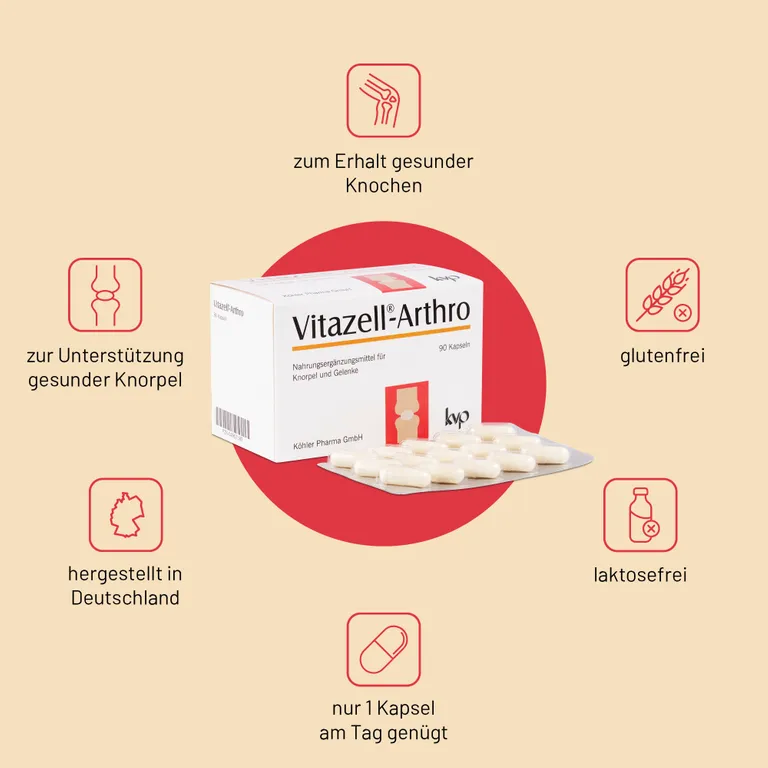 Shopapotheke Vitazell®-Arthro Kapseln