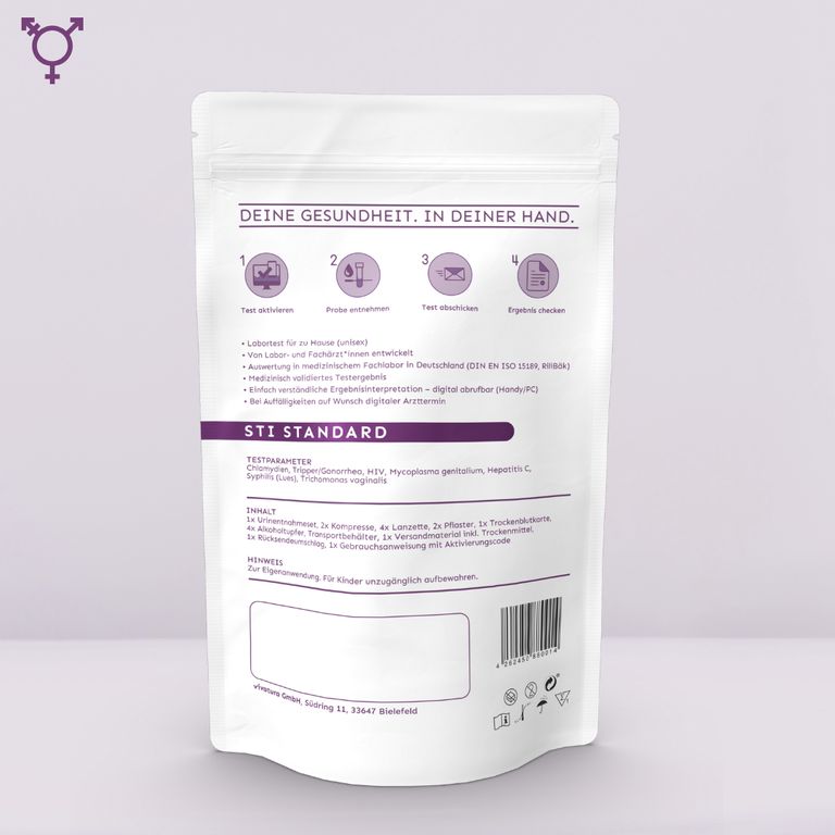 Shopapotheke Vivatura® STI Standard TEST-KIT