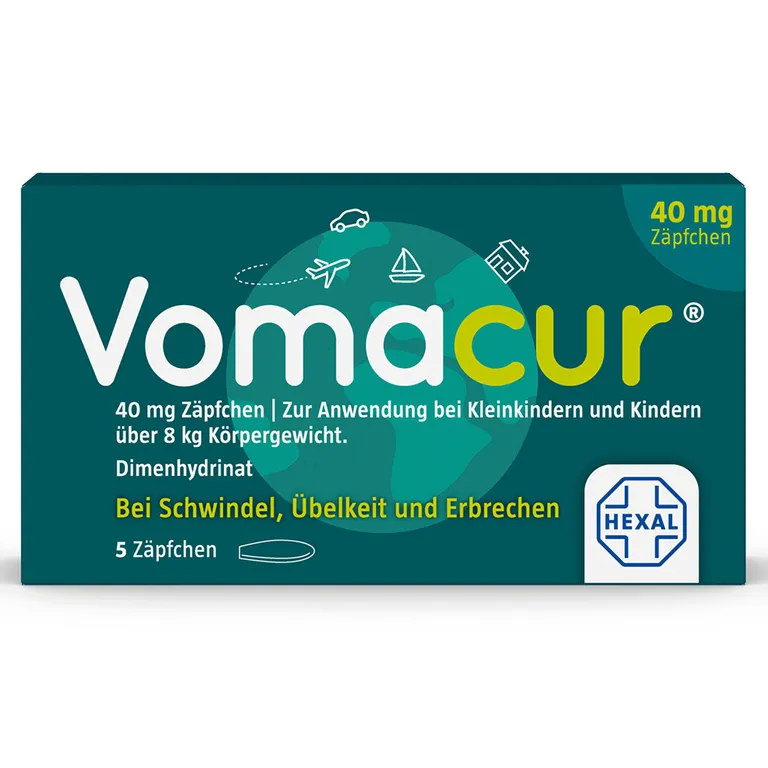 shopapotheke Vomacur® 40 mg Zäpfchen