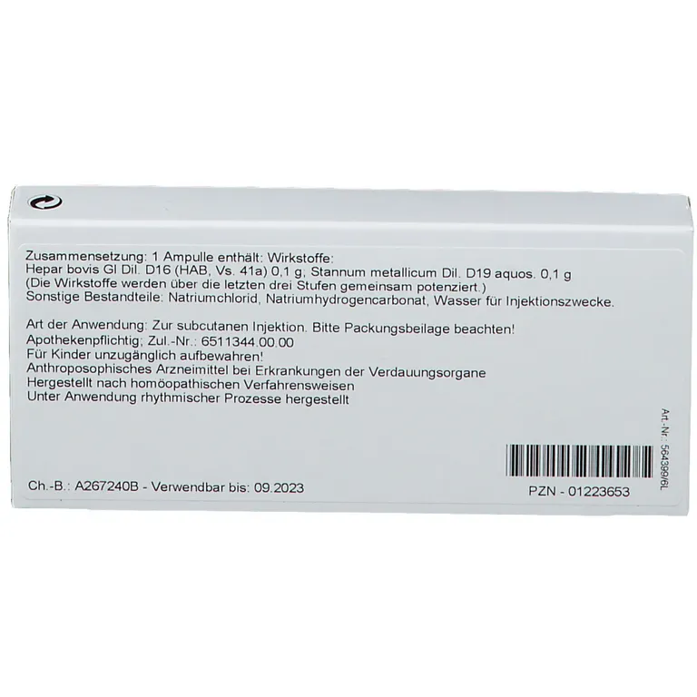 Shopapotheke WALA® Hepar Stannum Ii Amp