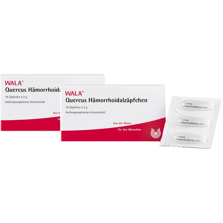 shopapotheke Wala® Quercus Haemorrhoidalzaepfchen