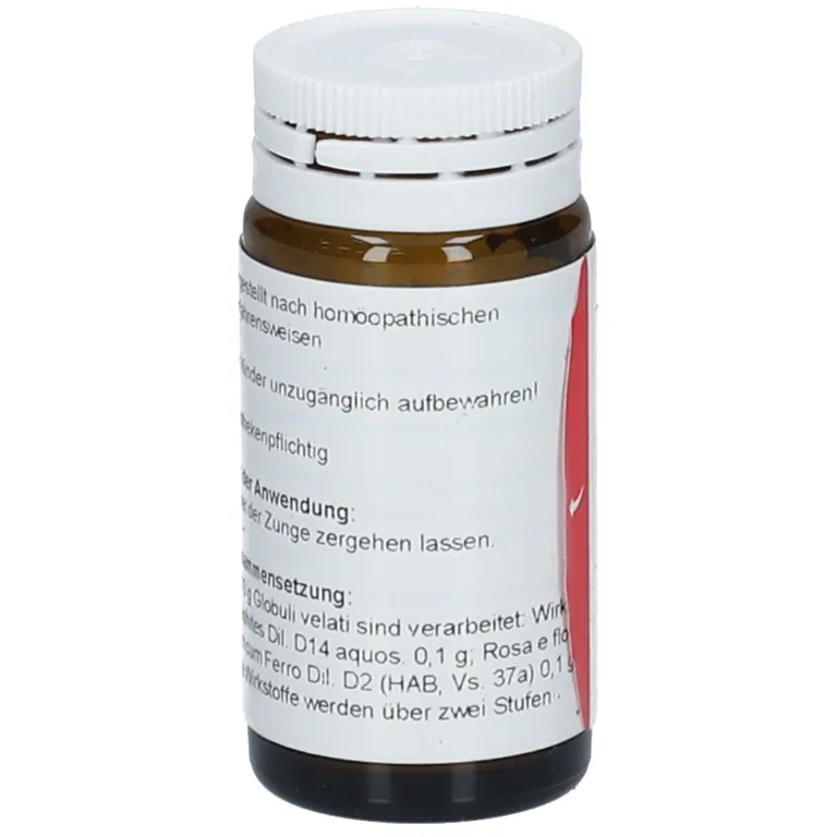 Shopapotheke Wala® ROSENEISEN/ Graphit Globuli