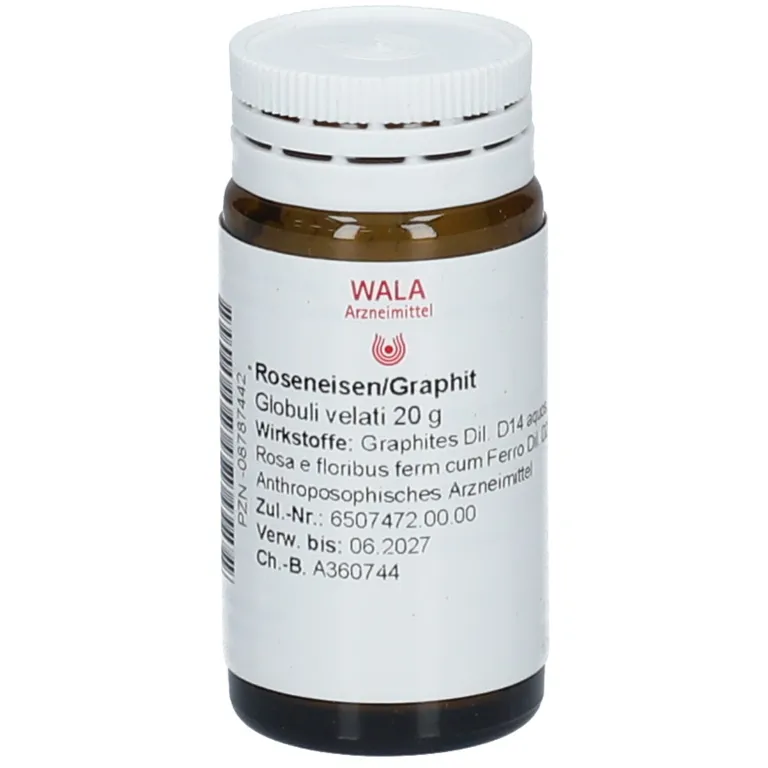 shopapotheke Wala® ROSENEISEN/ Graphit Globuli
