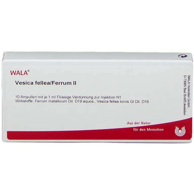 shopapotheke WALA® Vesica Fellea Ferrum Ii Amp