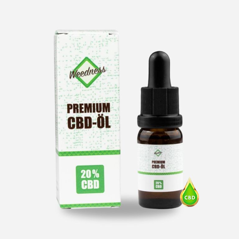shopapotheke Weedness - CBD Öl 20 % Vollspektrum