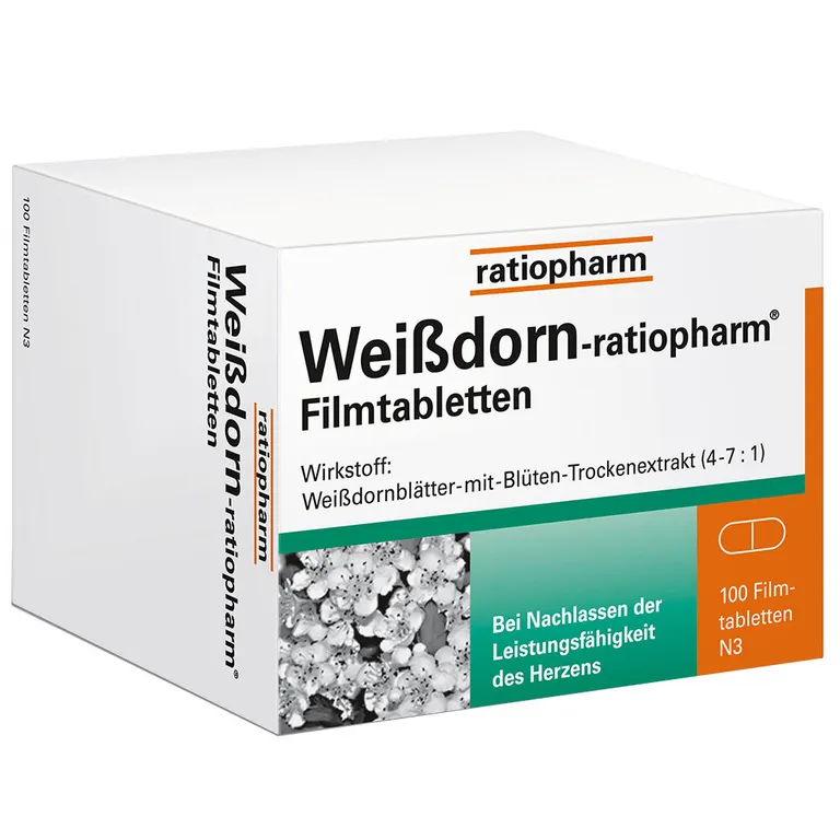 shopapotheke Weißdorn-ratiopharm® Filmtabletten