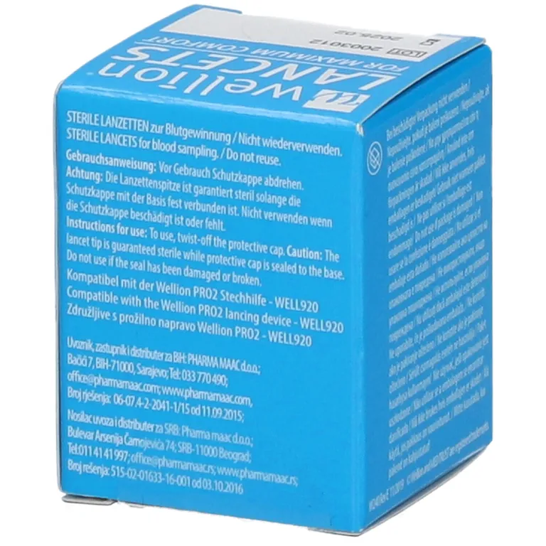 Shopapotheke Wellion® Lanzetten 28 G 0 37 Mm