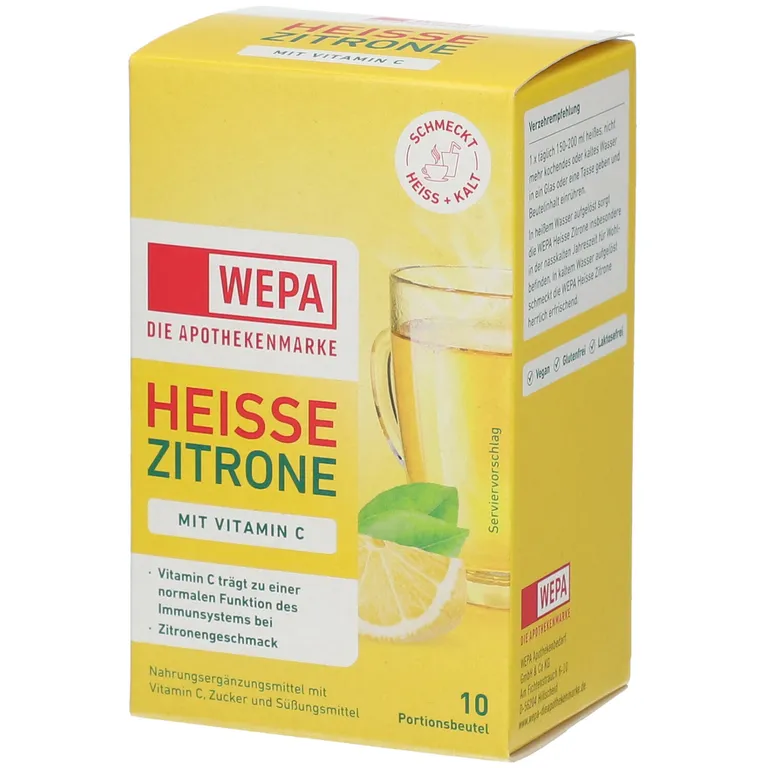 shopapotheke WEPA HEISSE ZITRONE