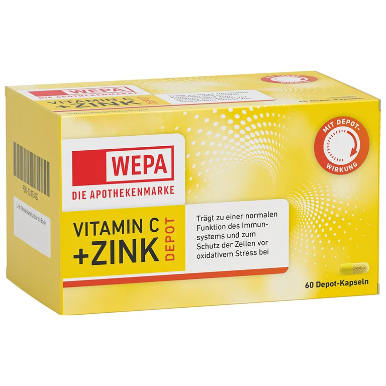 Shopapotheke WEPA Vitamin C+Zink Kapseln