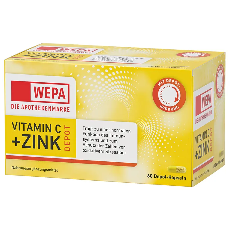 Shopapotheke WEPA Vitamin C+Zink Kapseln