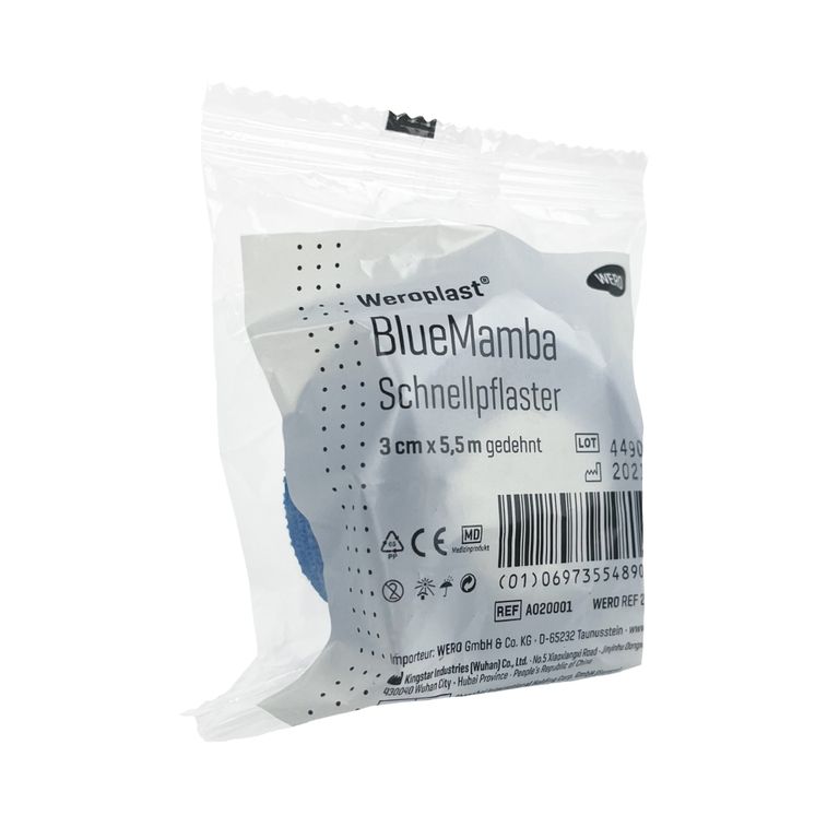 Shopapotheke WERO Schnellpflaster BlueMamba