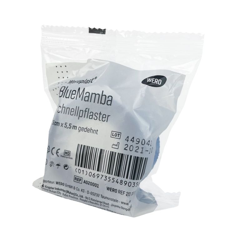 Shopapotheke WERO Schnellpflaster BlueMamba