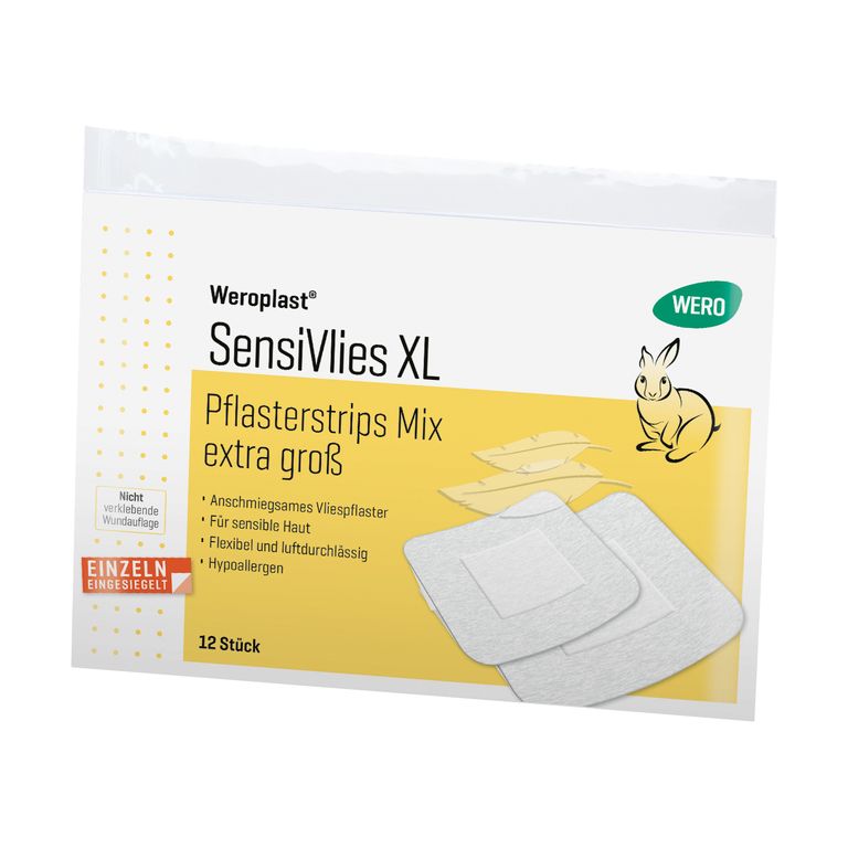 Shopapotheke WERO SensiVlies XL Pflasterstrips Mix
