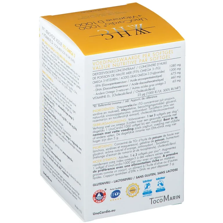 Shopapotheke WHC UnoCardio® 1000 + Vitamin D 1000